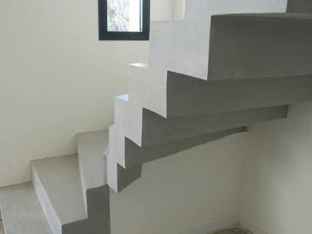 Création d'escalier en béton dans la Côte-d'Or